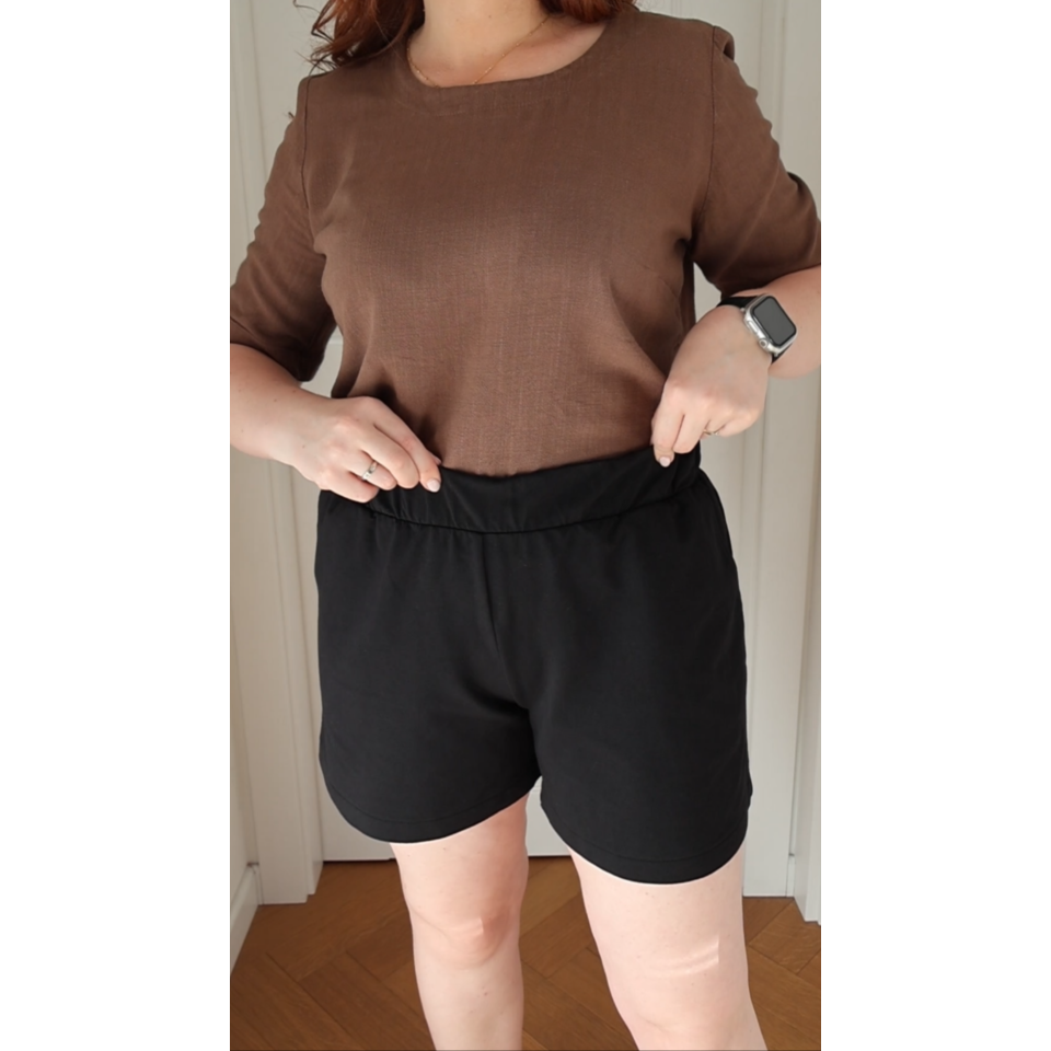 Stradom - szorty wersja dresowa - czarny